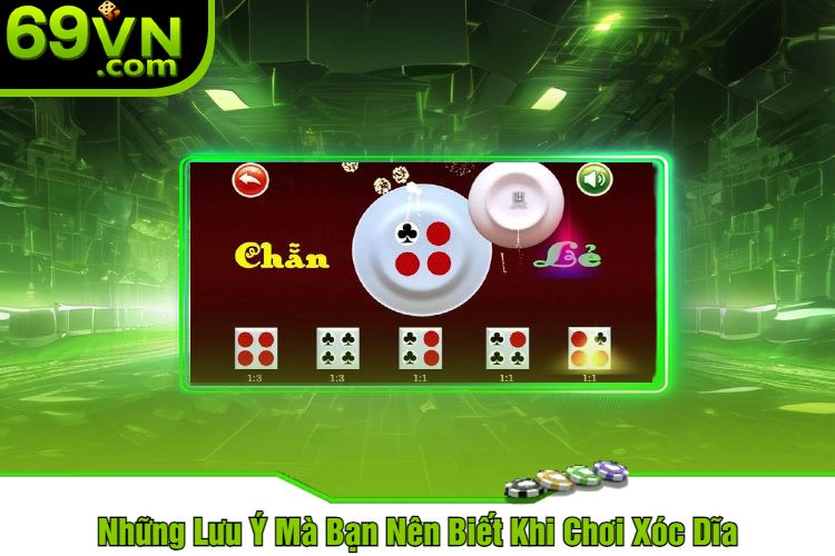 Những Lưu Ý Mà Bạn Nên Biết Khi Chơi Xóc Dĩa